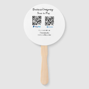 Scannen Sie, um den QR-Code PayPal Venmo zu bezahl Fächer