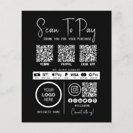 Scannen, um QR-Code-Zahlungen für Unternehmen zu b