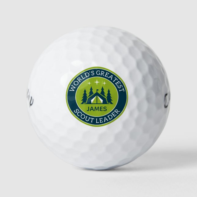 Scanner Leader Personalisiert Golfball (Vorderseite)