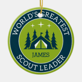 Scanner Leader Personalisiert Keramik Ornament