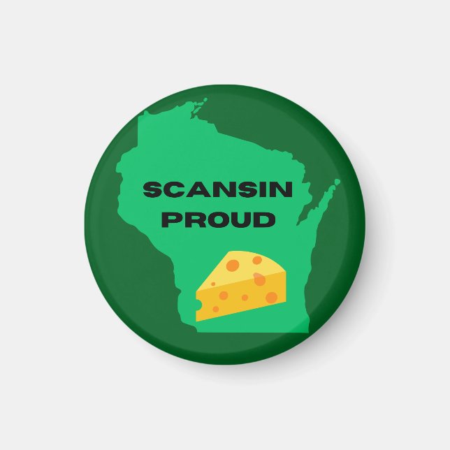 Scansin (Wisconsin) Stolz! Magnet (Vorne)