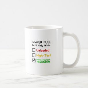 Scaper Brennstoff-Tasse Tasse