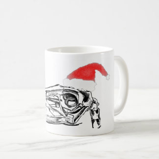 Scaphongnathus (Dinosaurier, Pterosaurier) Schädel Kaffeetasse