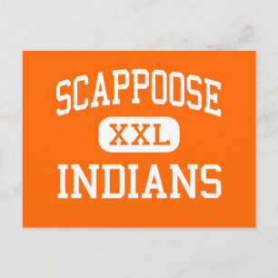 Scappoose - Amerikanische Ureinwohner - Hoch - Sca Postkarte