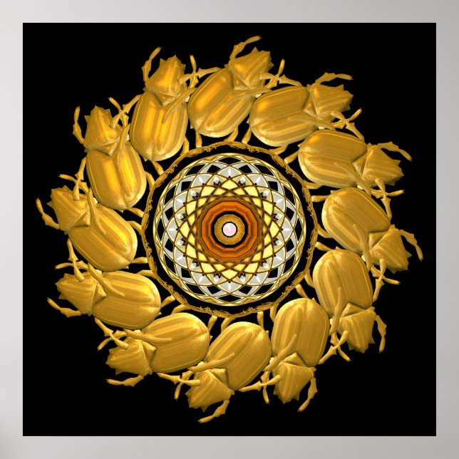 Scarab Talisman Poster (Vorne)