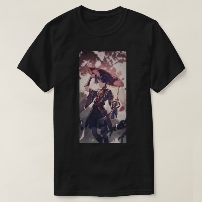 Scaramouche Genshin Impact T-Shirt (Design vorne)