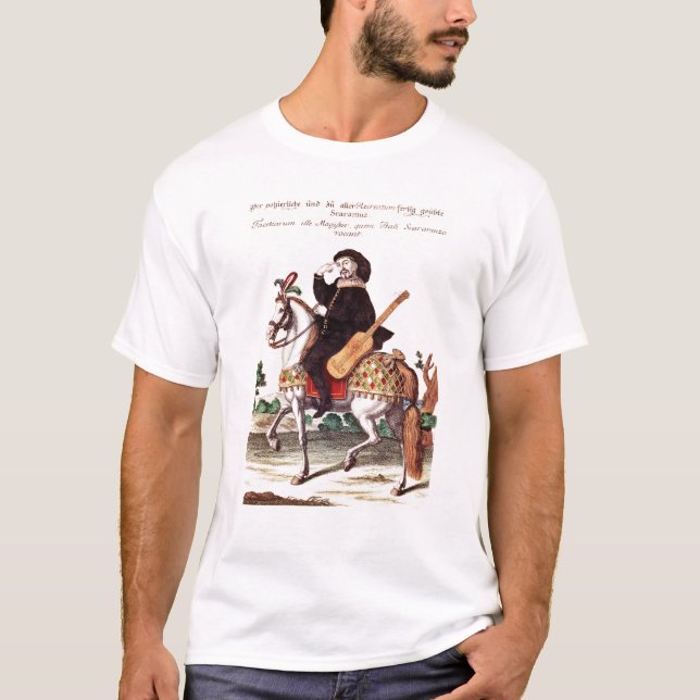 Scaramouche zu Pferd T-Shirt (Vorderseite)