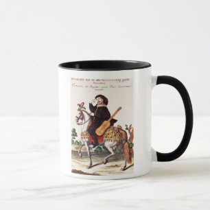 Scaramouche zu Pferd Tasse