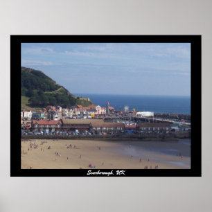 Scarborough, BRITISCHES Plakat