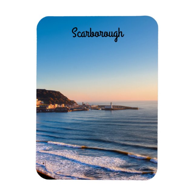 Scarborough Coastline Magnet (Vertikal)