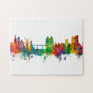 Scarborough England Skyline Puzzle