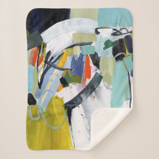 Scarborough Fair - Abstrakt Sherpadecke (Vorderseite)