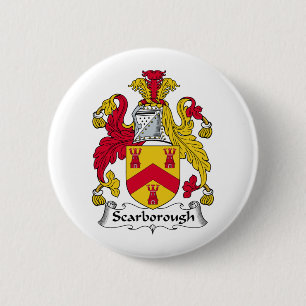 Scarborough-Familienwappen Button