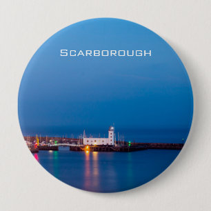 Scarborough Lighthouse Button