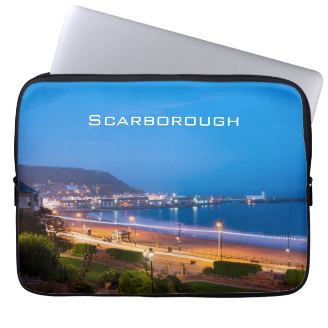 Scarborough South Sands Laptopschutzhülle (Vorderseite)