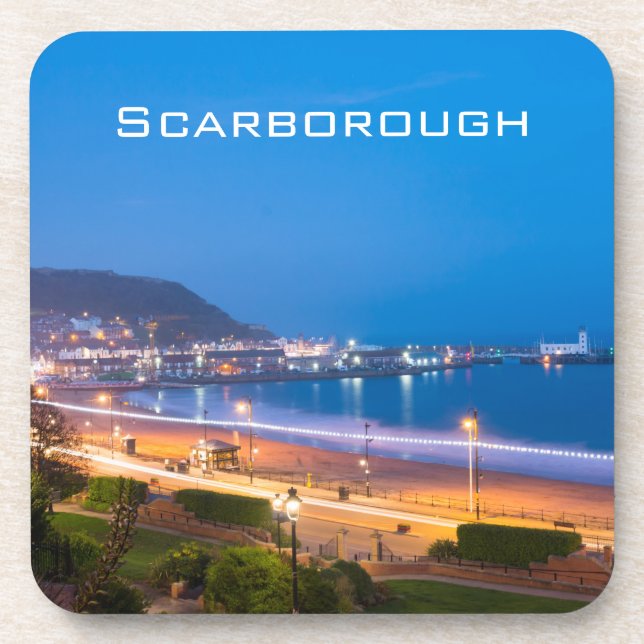 Scarborough South Sands Untersetzer (Vorderseite)