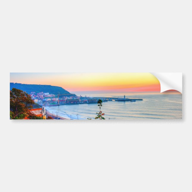 Scarborough Sunrise Autoaufkleber (Vorne)