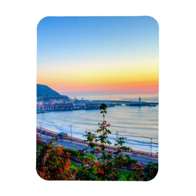 Scarborough Sunrise Magnet (Vertikal)