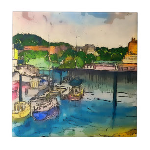 Scarborough Watercolor Fliese