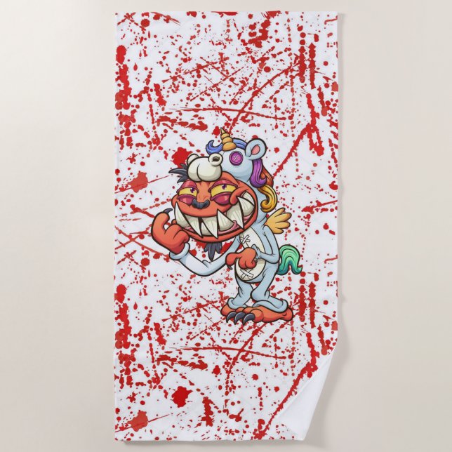 Scare Bear Strandtuch (Vorderseite)