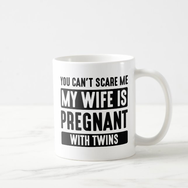 Scare Me Zwillinge Kaffeetasse (Rechts)