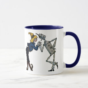 Scarecrow and Tin Man Keramik Tasse