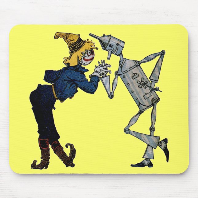 Scarecrow and Tin Man Mouse Pad Mousepad (Vorne)