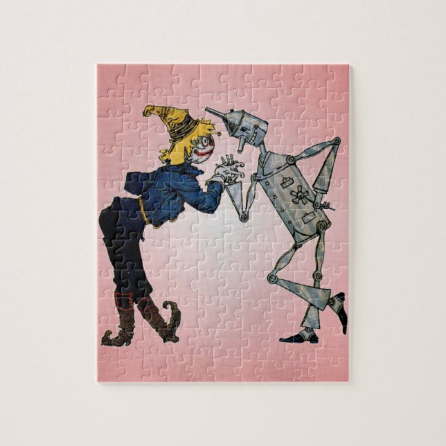 Scarecrow and Tin Man Puzzle (Vertikal)