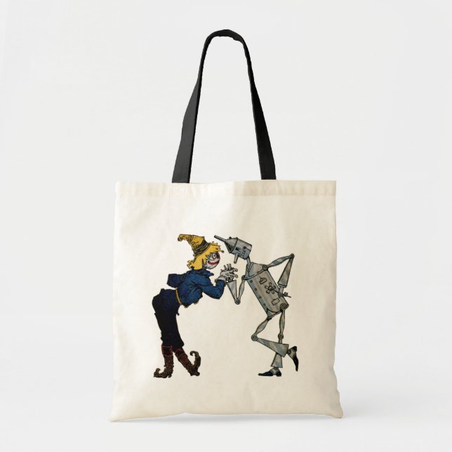 Scarecrow and Tin Man Tragetasche (Vorne)