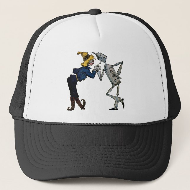 Scarecrow and Tin Man Truckerkappe (Vorderseite)