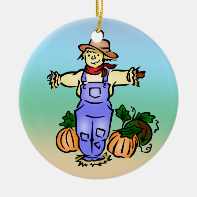 Scarecrow Bauer Ornament (Vorne)