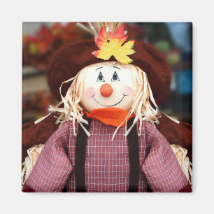 Scarecrow Doll Magnet