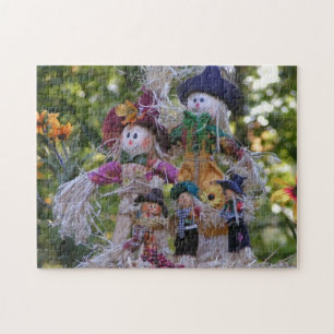 Scarecrow Family Square Puzzle