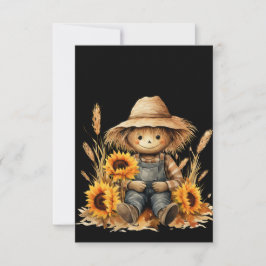 Scarecrow Gruß Karte