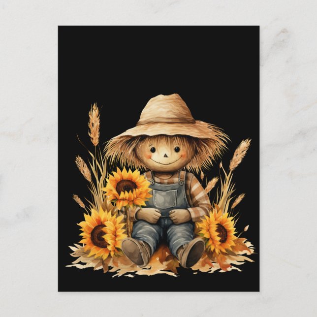 Scarecrow Gruß Postkarte (Vorderseite)