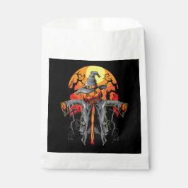 Scarecrow Halloween Pumpkin Fvor Bag Geschenktütchen