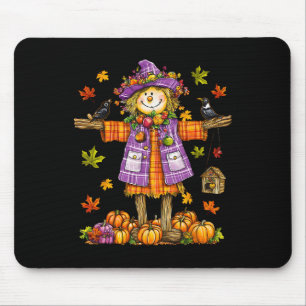 Scarecrow Herbst Saison Pumpkin-Erntedank Mousepad