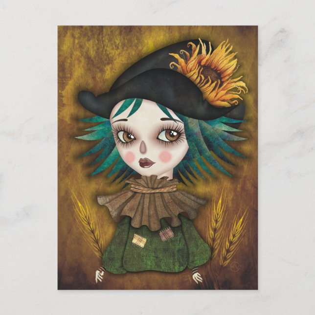 Scarecrow Postkarte (Vorderseite)