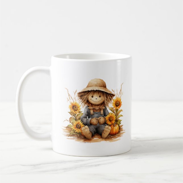 Scarecrow Sonnenblume Kaffeetasse (Links)