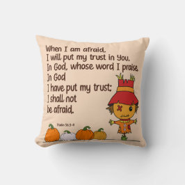 Scarecrow, wenn ich Angst habe Kissen