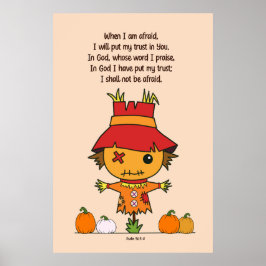 Scarecrow, wenn ich Angst habe Poster