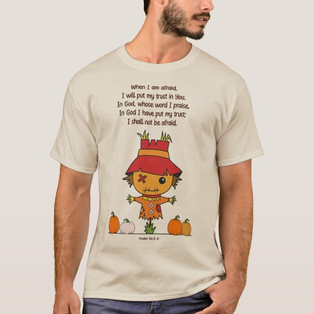 Scarecrow, wenn ich Angst habe T-Shirt (Vorderseite)
