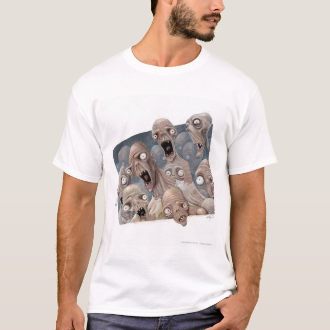 scared_zombies T-Shirt (Vorderseite)