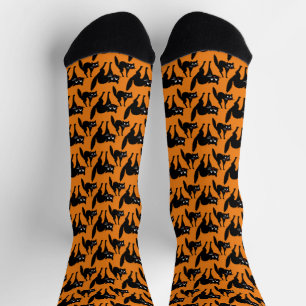 Scaredy Cat Halloween Socken