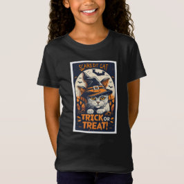 Scaredy Cat Halloween T - Shirt