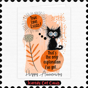 Scaredy Cat "Wahre Liebe" Jubiläum Karte