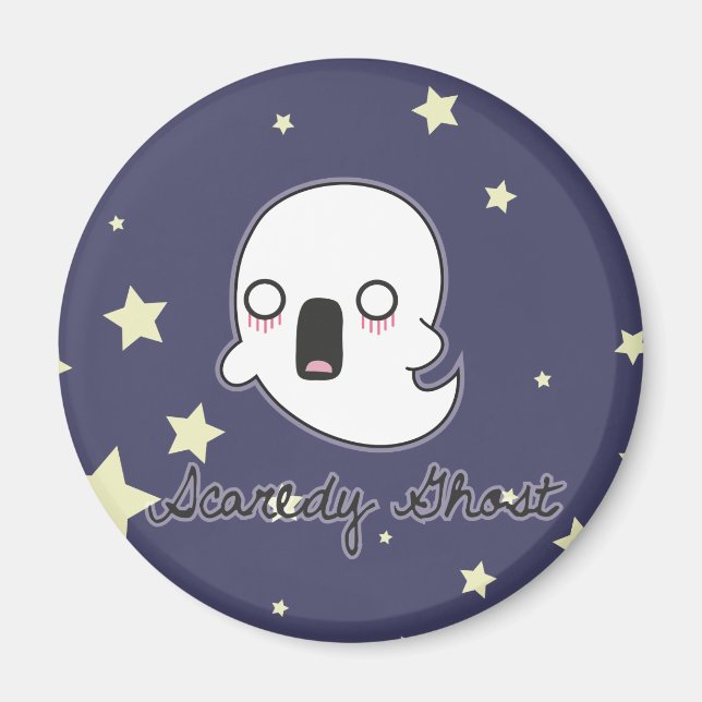 Scaredy Ghost Magnet (Vorne)