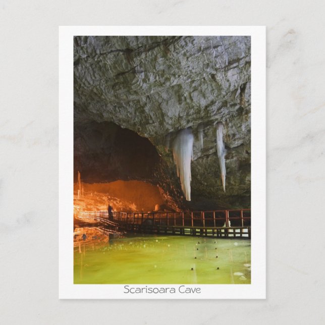 Scarisoara Cave Postkarte (Vorderseite)