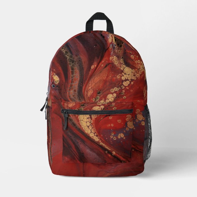 Scarlet Expressions Backpack Bedruckter Rucksack (Vorderseite)