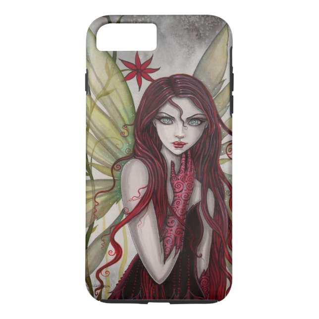 Scarlet Fairy Fantasy Kunst, Dichtung und Musik Case-Mate iPhone Hülle (Rückseite)